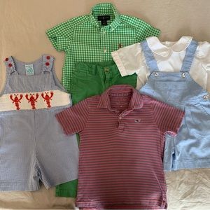 Southern Mamas Boys Size 2T Bundle: Vineyard Vines, Ralph Lauren, etc